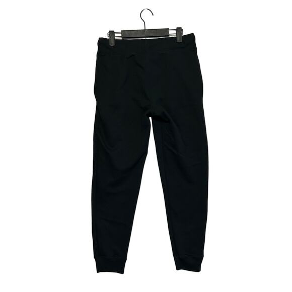 Champion Powerblend Fleece Joggers Pants Women's Sz M Black Drawstring Waist - Picture 2 of 7